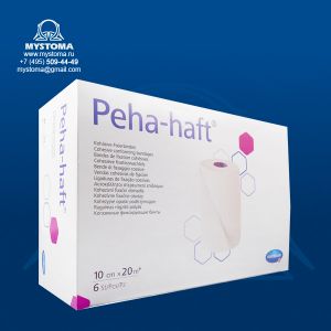 Peha-haft (международ. уп.)   самофиксирующийся бинт белый 20  м х 10 см; 6 шт. приобрести по цене от 1031 рублей с доставкой ― MyStoma.ru