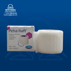 Peha-Haft (международ. уп.)  самофиксирующийся бинт белый 4 м х 4 см 1шт. заказать по цене от 148 рублей с доставкой ― MyStoma.ru