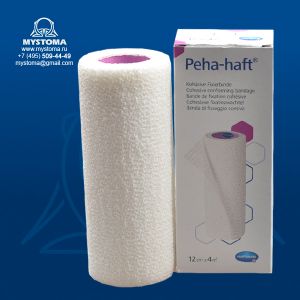 Peha-Haft (международ. уп.) самофиксирующийся бинт белый 4 м х 12 см 1 шт. купить по цене от 275 рублей с доставкой ― MyStoma.ru