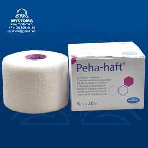 Peha-Haft (международ. уп.) самофиксирующийся бинт белый 20 м х 6 см 1шт. приобрести по цене от 700 рублей с доставкой ― MyStoma.ru