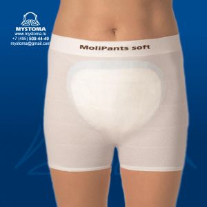 - MoliPants soft - удл. штанишки для фиксации прокладок ХXL заказать по цене от 488 рублей с доставкой ― MyStoma.ru