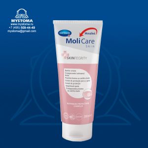 MoliCare Skin - Моликар Скин - Защитный крем без оксида цинка  200 мл приобрести по цене от 821 рублей с доставкой ― MyStoma.ru