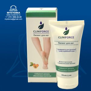 Cliniforce Пилинг для ног 75мл заказать по цене от 250 рублей с доставкой ― MyStoma.ru