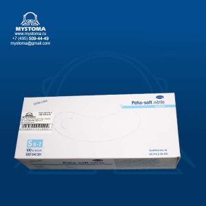 942204 Peha-soft Nitrile guard 100шт перчатки диаг. нитриловые без пудры н/с XL купить по цене от 940 рублей с доставкой ― MyStoma.ru