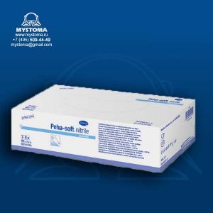 942201 Peha-soft Nitrile guard 100шт перчатки диаг. нитриловые без пудры н/с S купить по цене от 940 рублей с доставкой ― MyStoma.ru