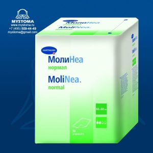 MoliNea normal 60X60 Одноразовые впитывающие пеленки. По 30шт. приобрести по цене от 656 рублей с доставкой ― MyStoma.ru