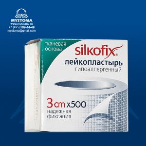 # Silkofix Пластырь медицинский  на тканевой основе Зсм*500см заказать по цене от 95 рублей с доставкой ― MyStoma.ru