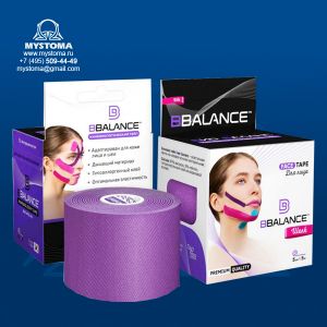 Кинезио тейп BBTape 5см*5м (FACE TAPE ШЁЛК фиолетовый) приобрести по цене от 860 рублей с доставкой ― MyStoma.ru