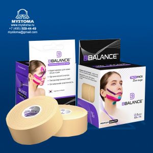 Кинезио тейп BB FACE PACK 2,5см*5м бежевый (2 рул.) заказать по цене от 650 рублей с доставкой ― MyStoma.ru