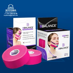 Кинезио тейп BBTape 2,5см*5м (FACE PACK розовый 2 рул.) заказать по цене от 650 рублей с доставкой ― MyStoma.ru