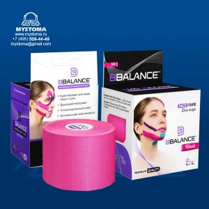 Кинезио тейп BBTape 5см*5м (FACE TAPE ШЁЛК розовый)	 приобрести по цене от 860 рублей с доставкой ― MyStoma.ru
