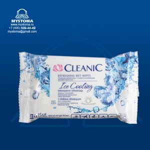 Cleanic ice cooling салфетки влажн. освеж. №15 заказать по цене от 40 рублей с доставкой ― MyStoma.ru