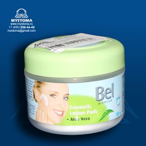 BEL PREM Cosmetic lotion Pads 30 шт. Влажн. косм. диски Алое Вера приобрести по цене от 265 рублей с доставкой ― MyStoma.ru