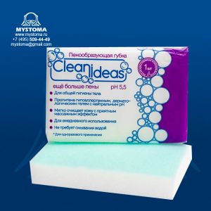 Пенообразующая одноразовая губка Clean Ideas (1 шт.) приобрести по цене от 35 рублей с доставкой ― MyStoma.ru