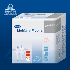 MoliCare Mobile - Моликар Мобайл - Впитывающие трусы, pазмер M, 14 шт. заказать по цене от 1098 рублей с доставкой ― MyStoma.ru