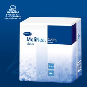 MoliNea plus D - МолиНеа плюс D - Впитывающие пеленки: размер 60 х 90 см, 230 г/м2 50 шт. (R купить по цене от 52 рублей с доставкой ― MyStoma.ru