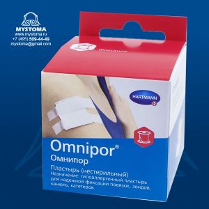 Омнипор Omnipor -фикс.пластырь 2,5смх5м  1 шт.с еврохолдером  заказать по цене от 101 рублей с доставкой ― MyStoma.ru