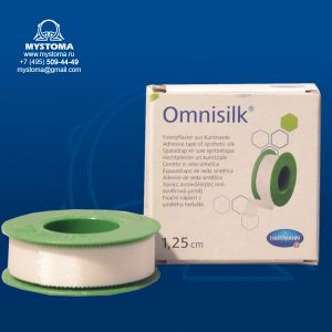 Омнисилк (Omnisilk) - Гипоаллергенный из шелка /белый/: 5 м х 1,25 см (1шт) купить по цене от 93 рублей с доставкой ― MyStoma.ru