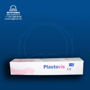 PLASTOVIS Гипоаллергенный фиксирующий пластырь из текстильной ткани  5см x 5,0м 1шт.  купить по цене от 80 рублей с доставкой ― MyStoma.ru