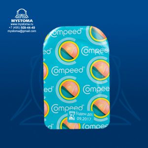 Compeed пластырь п/враст мозолей на ногах сред. N1 купить по цене от 55 рублей с доставкой ― MyStoma.ru