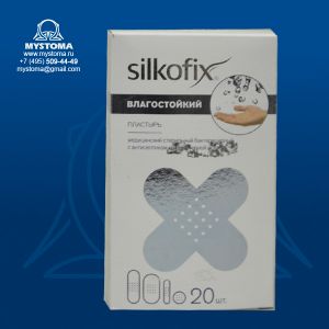 # Пластырь бактерицидный Silkofix с антисептиком на полимерной основе ВЛАГОСТОЙКИЙ №20 универсал заказать по цене от 95 рублей с доставкой ― MyStoma.ru