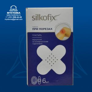 # Пластырь медицинский Silkofix на полимерной основе гидрогелевый ПРИ ПОРЕЗАХ №6 приобрести по цене от 225 рублей с доставкой ― MyStoma.ru