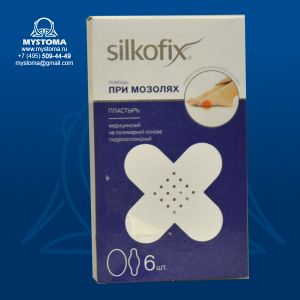 # Пластырь медицинский Silkofix на полимерной основе гидроколлоидный ПРИ МОЗОЛЯХ №6 заказать по цене от 290 рублей с доставкой ― MyStoma.ru