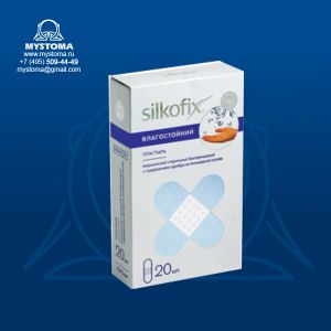 S62# Пластырь бактерицидный Silkofix с содержанием серебра на полимерной основе ВЛАГОСТОЙКИЙ №20 уни заказать по цене от 103 рублей с доставкой ― MyStoma.ru