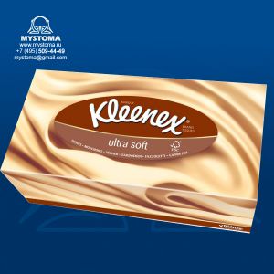 Kleenex салфетки ultrasoft №56/коробка заказать по цене от 160 рублей с доставкой ― MyStoma.ru