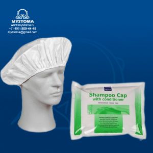 Shampoo cap Шапочка с шампунем-кондиционером для мытья волос без использования воды 1шт. купить по цене от 360 рублей с доставкой ― MyStoma.ru