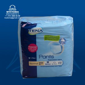  Подгузники-трусы для взрослых Тена (Tena)  ProSkin Pants Normal L 10 шт. приобрести по цене от 791 рублей с доставкой ― MyStoma.ru