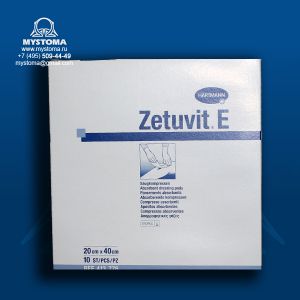 1 комбинированные впитывающие повязки Zetuvit E steril - (стерильные): 20 х 40 см приобрести по цене от 180 рублей с доставкой ― MyStoma.ru